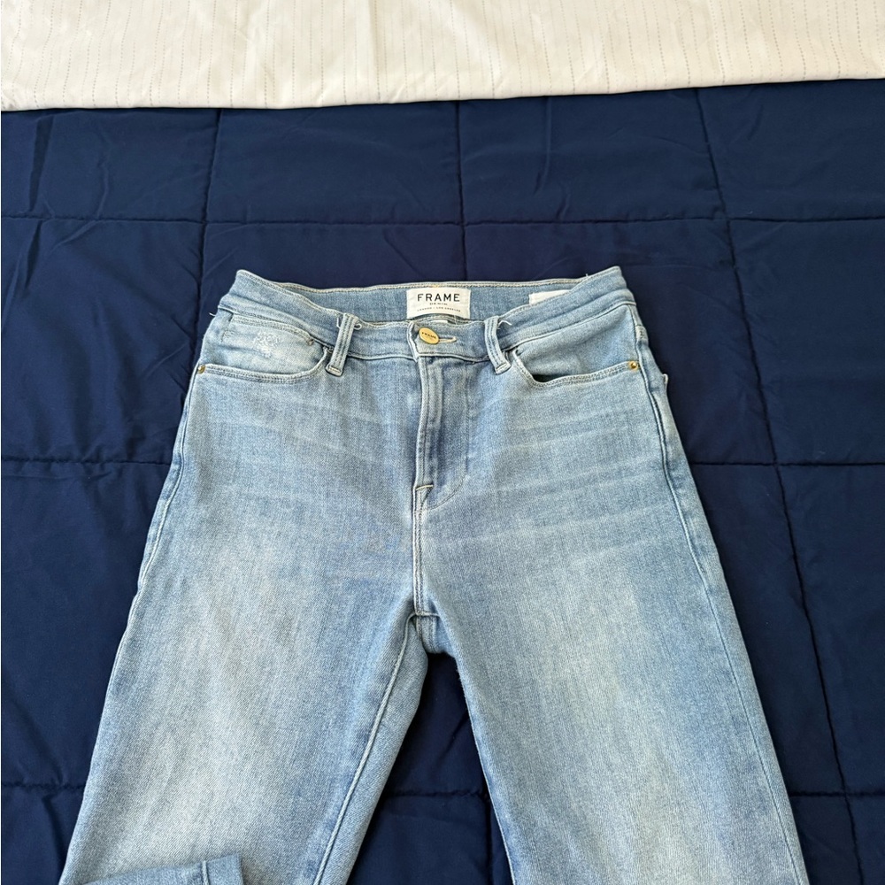 Frame High Waist Skinny